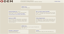 Desktop Screenshot of odem.org