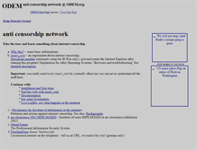 Tablet Screenshot of censorship.odem.org